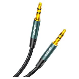 山泽3.5mm音频线连接aux音响箱电脑车用耳机双头插头戴式手机输出转接车载台式主机35音源数据延长公对公专用