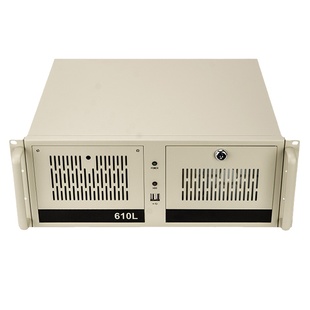4u工控机箱350深atx主板7槽机架式激光打标视觉IPC-610L工业电脑