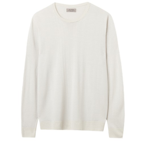 【杰森同款】FALCONERI男士圆领毛衣四季原色山羊绒针织衫UML250A