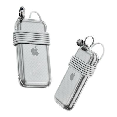 Apple Vision Pro电池保护套散热夏天苹果MR电源充电宝硅胶收纳保护壳