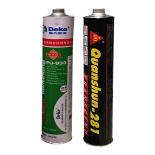 厂价直销德克聚氨酯钣金胶车用汽车挡风玻璃胶补漏胶粘尾翼大包围