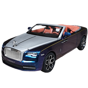 敞篷劳斯莱斯合金仿真曜影汽车模型儿童跑车大号男孩玩具豪车摆件