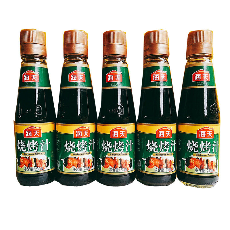 一份5瓶包邮正品海天烧烤汁230ml调料配料特色调味叉烧汁烧烤调料