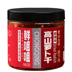 鲜咀咀嘎嘣脆香辣爽口麻辣鲜香