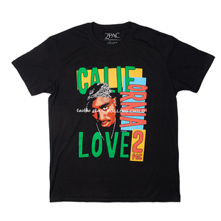 正版Tupac 2PAC图派克vintage说唱嘻哈摇滚乐队短袖T恤官方现行版