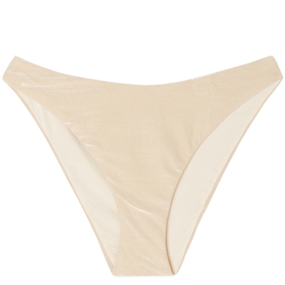 CALZEDONIA卡泽意袜女海边度假金属装饰微闪分体比基尼泳衣裤1811