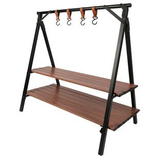 Fantasy Garden梦花园铝合金置物架户外露营便携式收纳储物架挂架