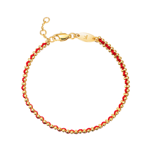 2026马年本命年好运新款纯银组合红绳手链女生多股编织新年礼物