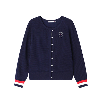 ELLEACTIVE舒适女士针织衫开衫