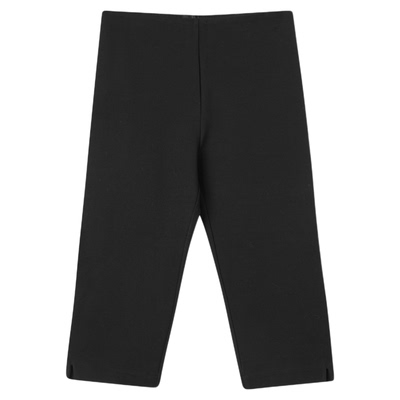 THESOONG弹力七分小黑裤