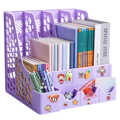 加厚书架文件框桌面书立架文件架