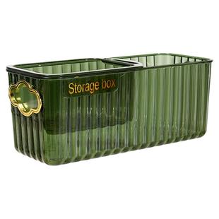 居家家懒人轻奢果盘家用客厅嗑瓜子果篮零食干果盒双层沥水盘果盆