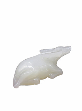 阿富汗白玉摆件简约家居摆设摆件