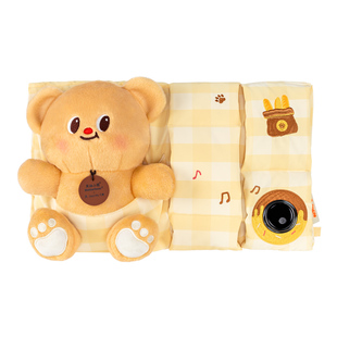 几素石墨烯羽绒暖手袋 X 黄油小熊IP联名定制款礼物女生节日