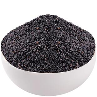 熟黑芝麻1斤500g农家自产黑芝麻熟即食干吃黑芝麻现炒熟芝麻煮粥A
