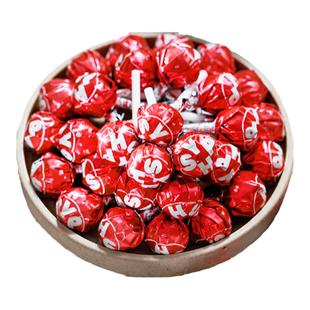 零食狂可乐棒棒糖汽水糖高颜红色花束结婚喜糖过年货糖果散装批发