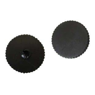 包邮得力3877 3877A凭证装订机垫片 塑料刀垫子 打孔垫片黑色圆垫