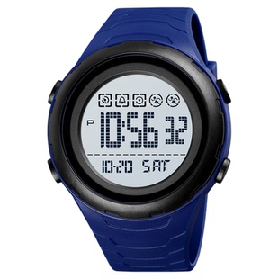 时刻美Skmei运动国产原宿男款大表盘学生电子手表男士倒计时腕表