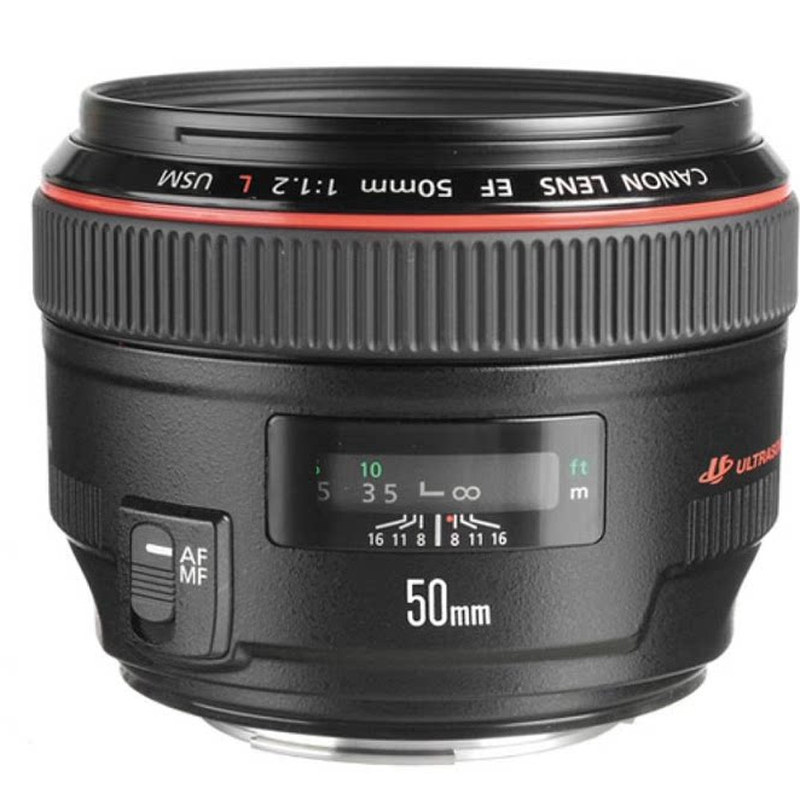 佳能EF50mmf/1.2LUSM定焦镜