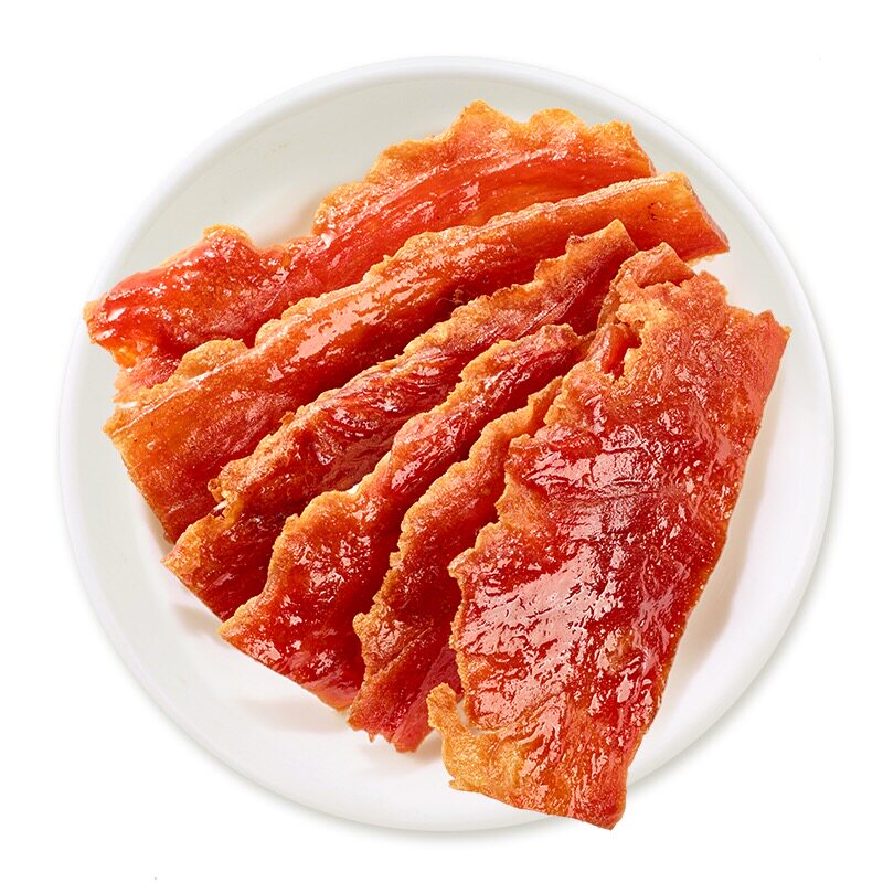 来伊份精制猪肉脯自然片小包装