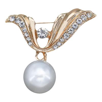 高档ins珍珠配饰百搭防走光扣