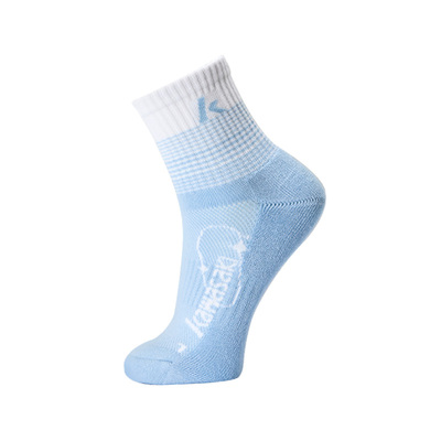 川崎缤果袜羽毛球袜透气