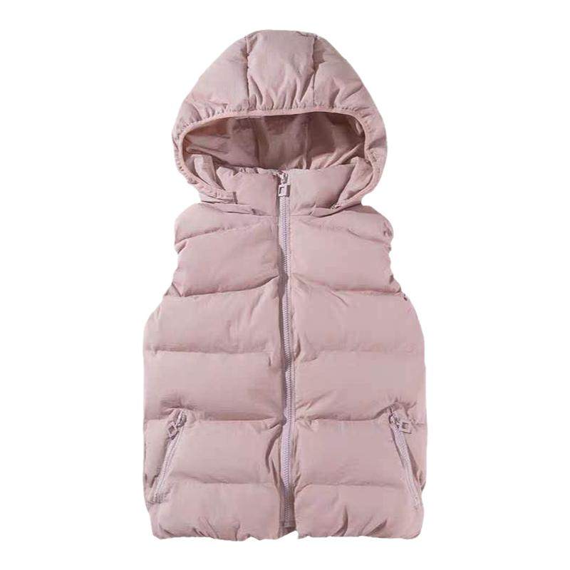 秋冬新款羽绒棉服拆帽百搭风马甲