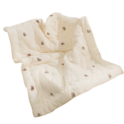 纯棉a类婴儿被子四季通用可拆洗