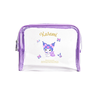 正版三丽鸥洗漱包卡通库洛米玉桂狗防水旅游大容量便携式化妆包