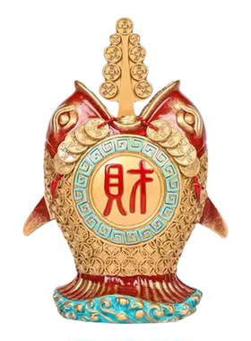 专柜正品李居明吉祥物鲸吞万里财