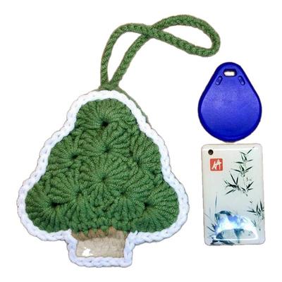 绿色门禁卡包钥匙包挂件