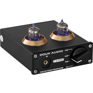 MM黑胶唱机唱放 电子管唱头放大器 AUX胆前级 HIFI发烧PHONO唱头