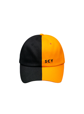 SeiCarinaY时尚环扣拼色棒球帽