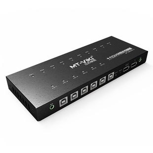 迈拓维矩 16口同步器1控16控制器多电脑共享USB鼠标键盘同步单独穿屏操作游戏工作室dnf地下城多开 KM1016-U