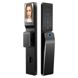 防水智能指纹锁 3D人脸识别锁 入户防盗门监控电子密码锁小区门锁