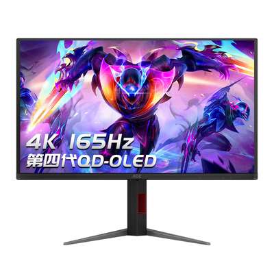 AOC27英寸4K165Hz四代OLED显示器