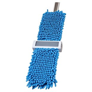 雪尼尔刮水拖把免手洗平板懒人拖布吸水家用擦地替换布大号一拖净