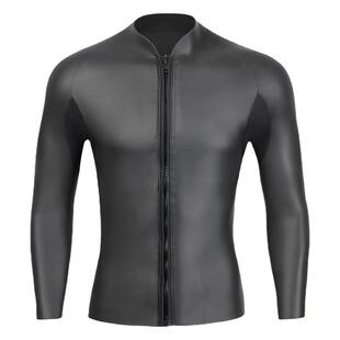 专业潜水服分体浮潜男女防晒长袖速干水母冬游泳铁人三项冲浪胶衣