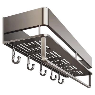 卫生间浴室置物架免打孔壁挂厕所洗澡间洗漱台墙上阳台收纳架厨房