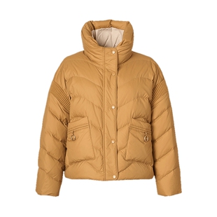 【长白山白鹅绒】ELSEWHERE珂思商场同款羽绒服女外套2025冬新款