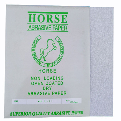 马牌干砂纸/涂层砂纸/白砂磨墙木