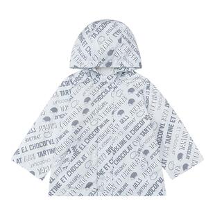 tartineetchocolat法国巧克力童装男童外套春夏印花连帽夹克