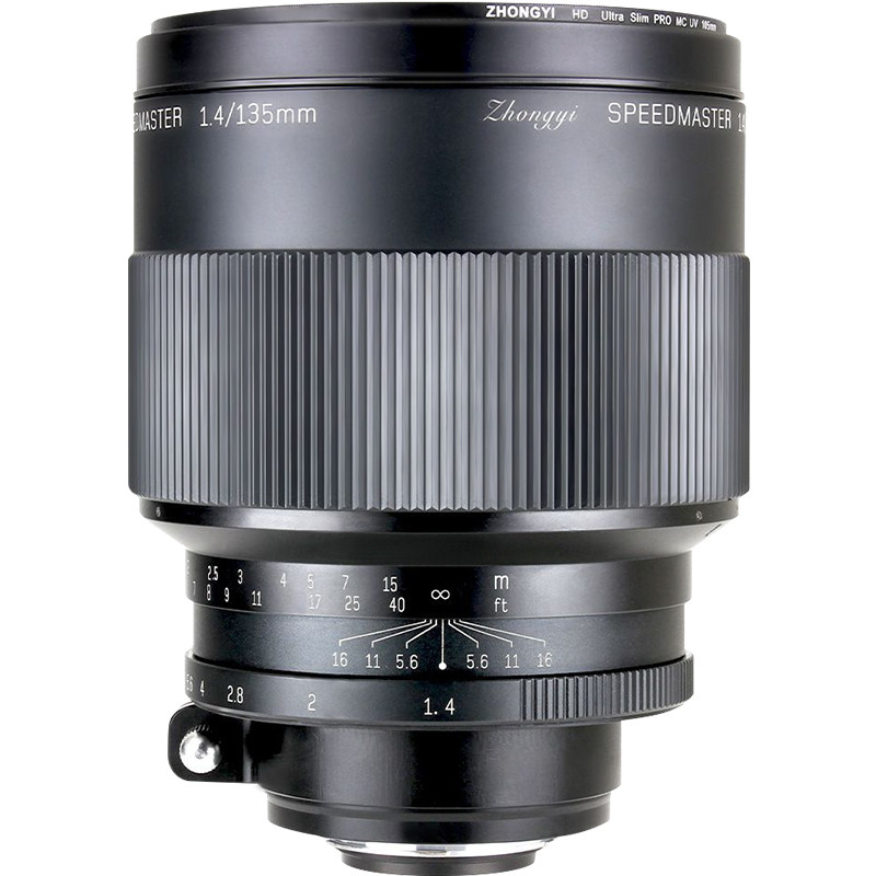 中一135mmF1.4超大光圈单反镜头
