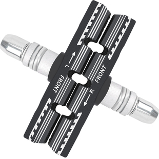 山地自行车V刹皮公路车刹车皮无声刹车片橡胶闸皮通用单车闸配件