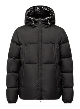 蒙口Montcla连帽哑光修身羽绒服