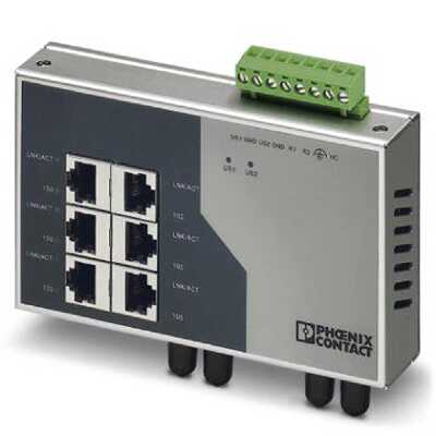 议价菲尼克斯乙太网交换机FL SWITCH SF6TX/2FX ST-2832674少量现