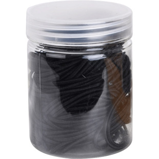 皮套女头绳皮筋高弹力耐用不伤发圈细黑色新款橡皮筋扎头发绳儿童