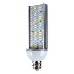 LED横插灯新农村路灯头单面发光换金卤素高压汞灯E27E40螺口灯泡