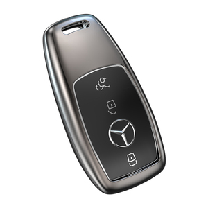 23款奔驰gls450进口车钥匙套加版GLC300壳GLE450/350包金属扣22款