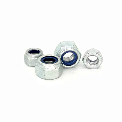 din982镀锌尼龙防松螺母4级